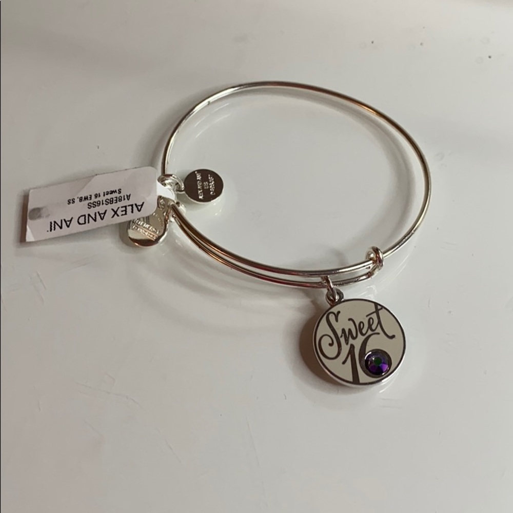 NWT Alex and Ani sweet 16 bracelet